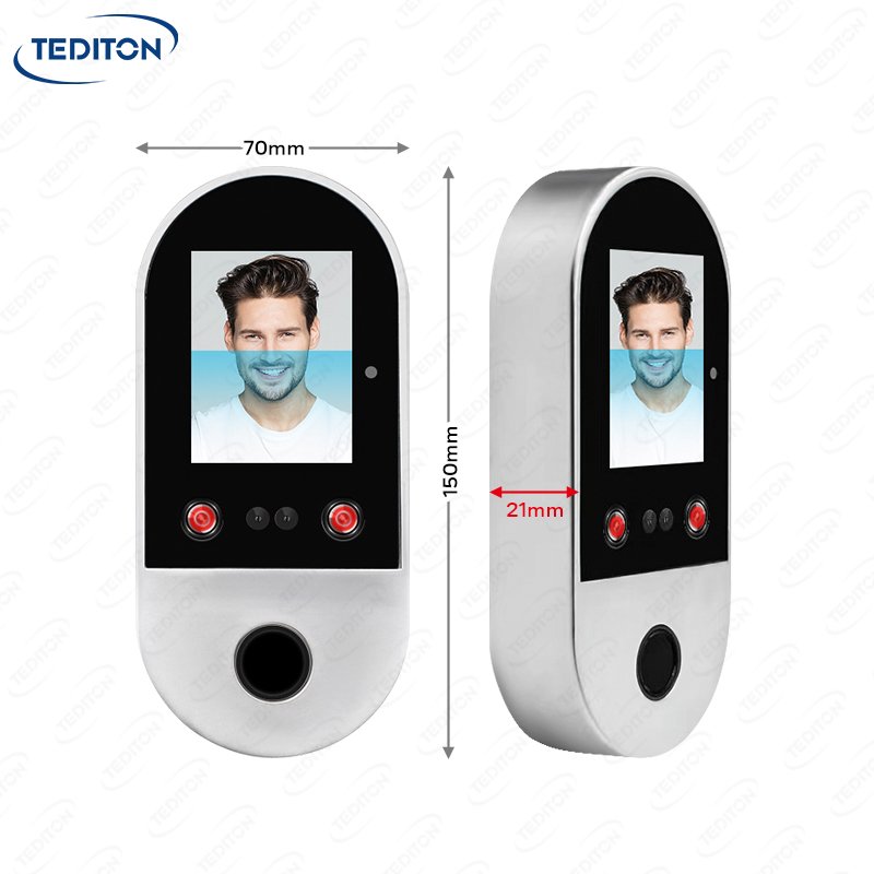 Tediton New Attendance Machine Tuya Smart APP Reader Face Recognition Access Control