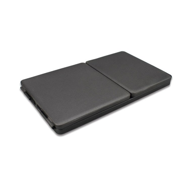 Fold Bluetooth Keyboard round Parts Hatband Tablet Keyboard Three-System Universal Touch Keyboard Cross-Border New Arrival