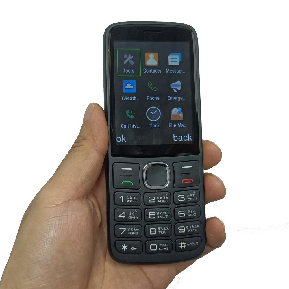Custom Development 4G Android 11 Keypad Mobile Smart Phones without Camera 2.8 inch Button Feature Phone