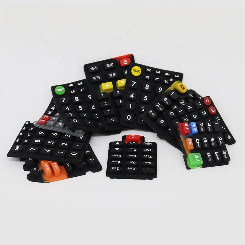 12 keys 3x4 matrix Custom Poly Dome Membrane Keypad for Safe Lock
