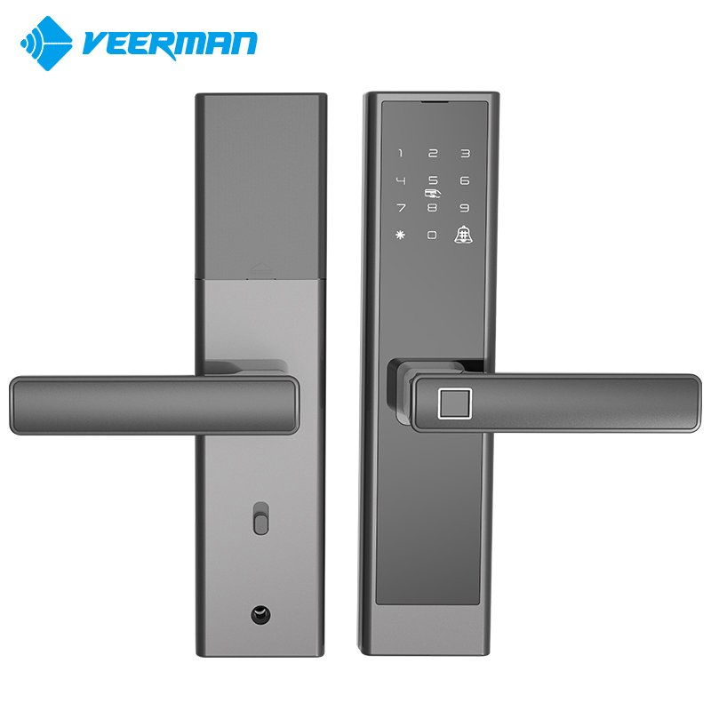 Aluminum Alloy Smart Locks Keyless Keypad Remote Control Smart Locks Mobile Phone Control Digital Locks