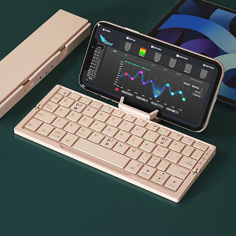 Bluetooth Folding Keyboard Tablet carefully selected Cross-border Select Laptop Office Mobile Phone Wireless Keypad