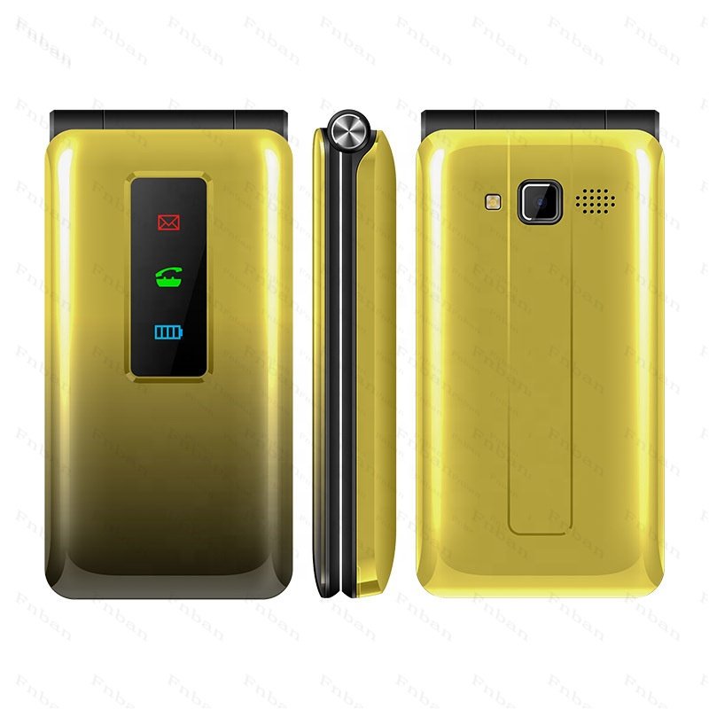 Flip phone T320E 2.4 Inches Unlocked Feature Handphone Keypad Mobile Phone