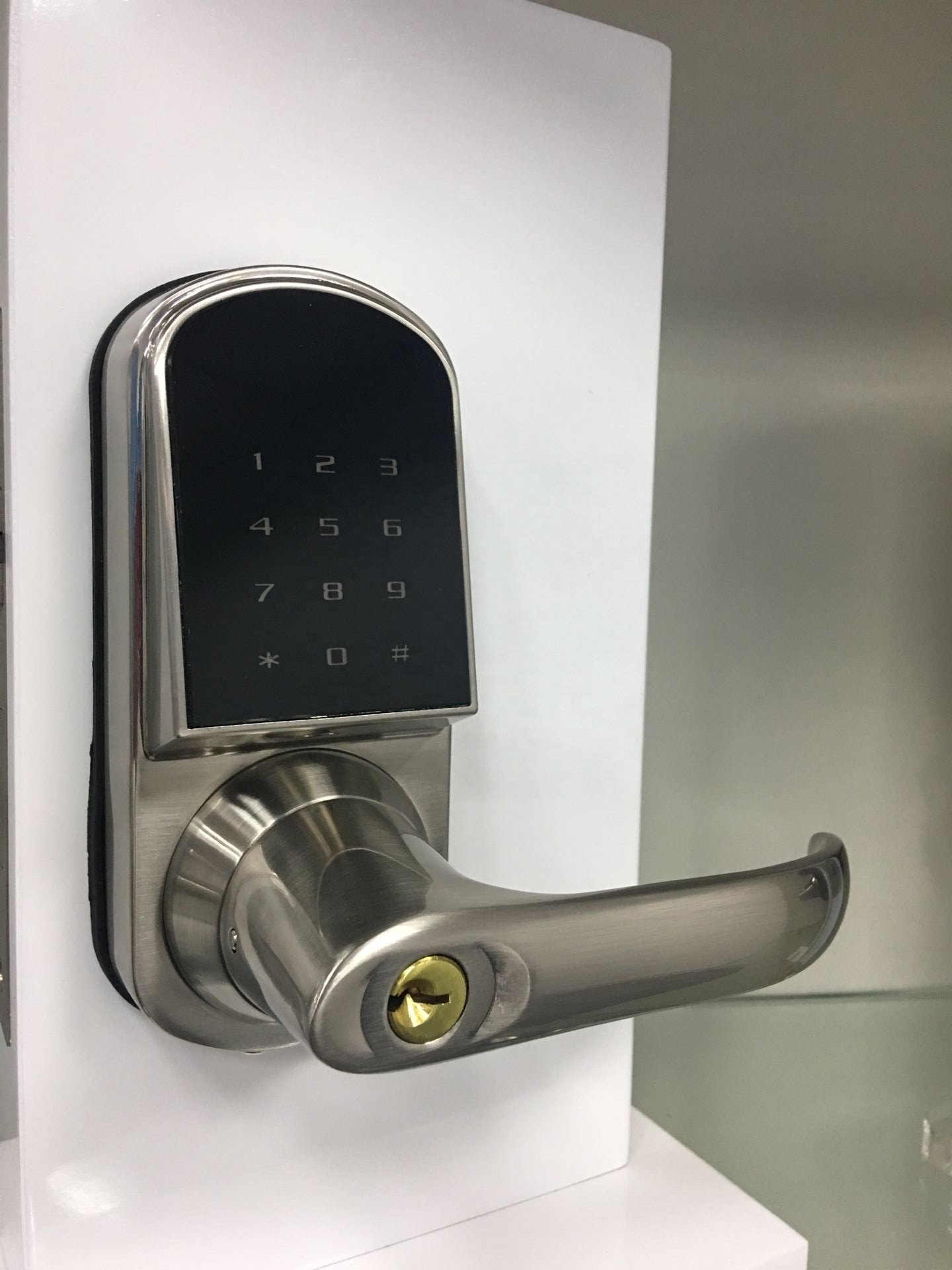 Touch Keypad wireless remote control BT door lock for office hotel apartment security TT Lock APP