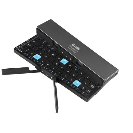 Factory Price Folding mini Bluetooth Keyboard Wireless Keyboard Keypad For Windows Android IOS