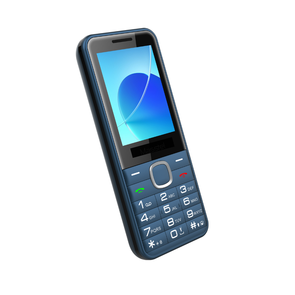 Wholesales Low Price Masstel izi 26 Mobile Phone 2.4 inch Screen Dual SIM Card Feature Phone for Senior People Made in Vietnam