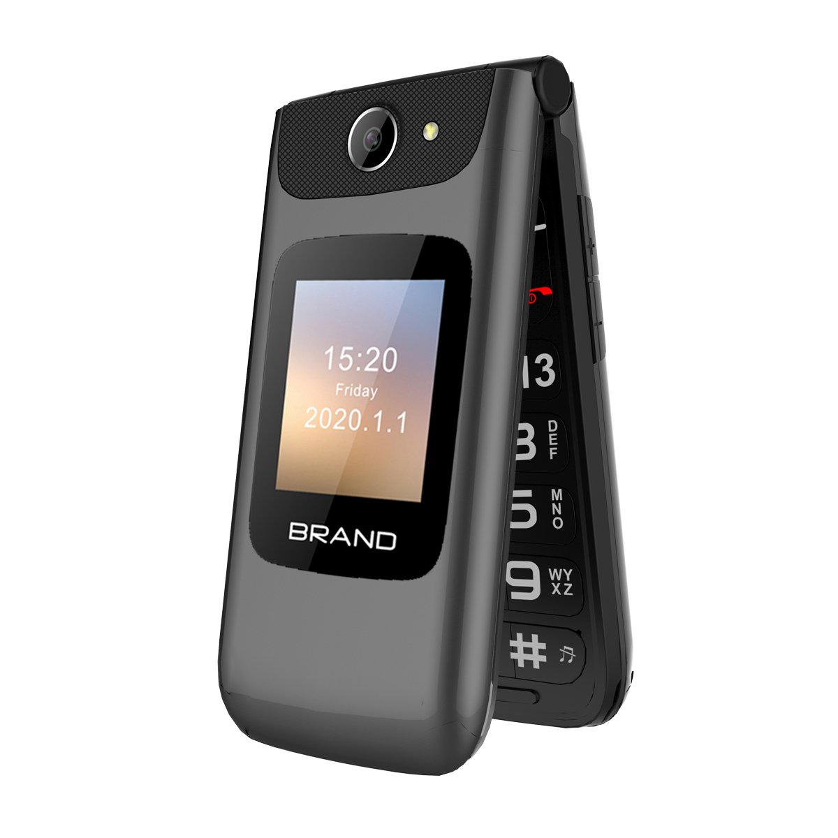 SOS button unlocked 4G Volte large button mobile phone for seniors