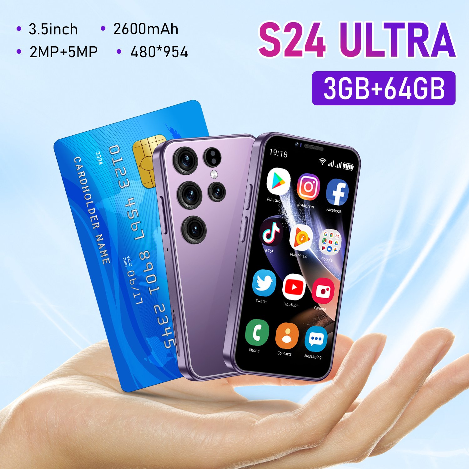 S24ULTRA MINI keypad phones mobile android smartphone mobilephone decoration