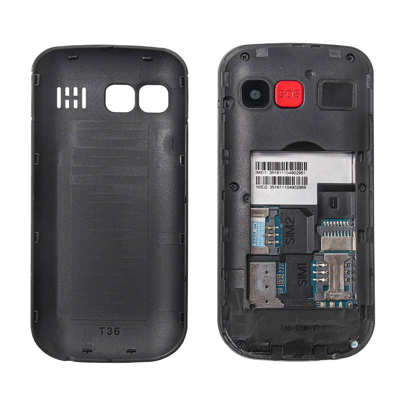 MXMID B210 Senior Mobile Phone with 1.77 Inch Big Keyboard Dual SIM & SOS Features for Elderly