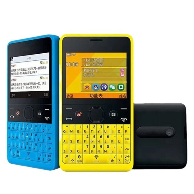 Qwerty keypad mobile phones Asha 210 Unlocked Best Buy Qwerty Cheap 3G Classic Bar Mobile Cell Phone