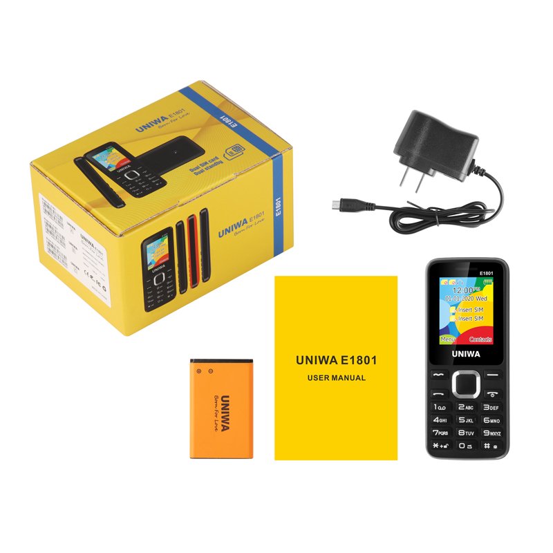 China Wholesale New 1.77 Inch Keypad Mobile Phone Low Price 2G Support Torch Camera and BT
