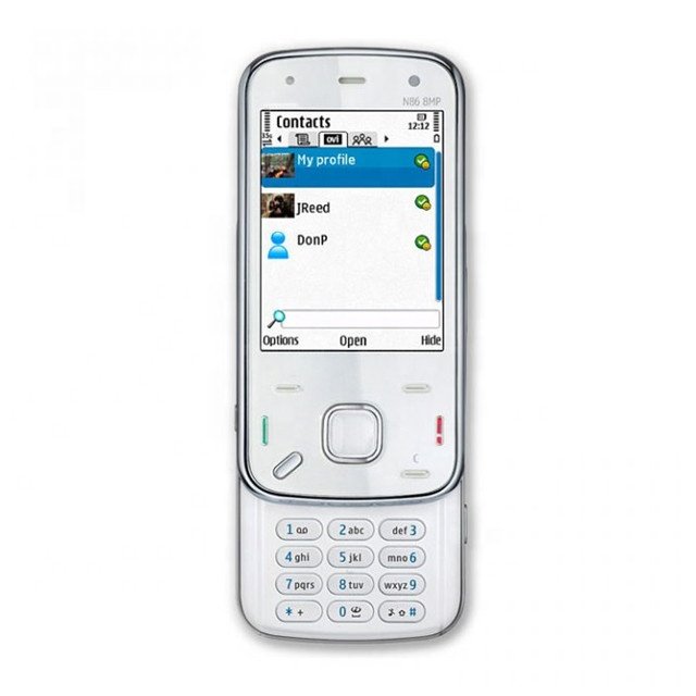 Wholesales Factory Unlocked Original Simple Cheap 3G Classic Slider Unlocked Mobile Cell Phone For Nokia N86 handset