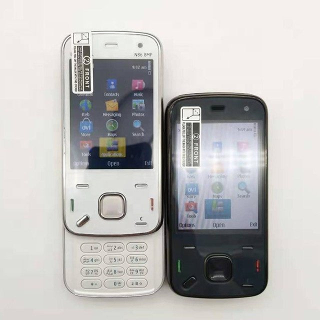 Wholesales Factory Unlocked Original Simple Cheap 3G Classic Slider Unlocked Mobile Cell Phone For Nokia N86 handset
