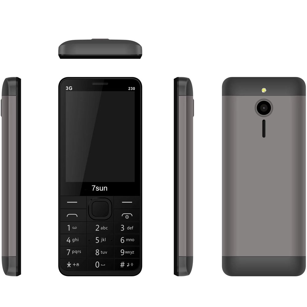 best selling products 2024 230 2.8 inch 3g keypad mobile