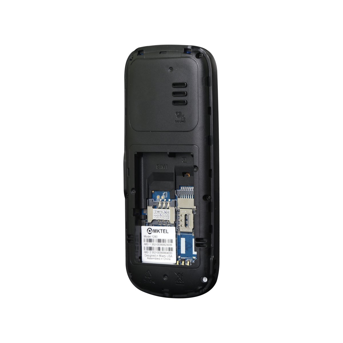 small phone 2G with basic dual SIM card 1.77-inch LCD cellular mobile color screen straight board durable and cell phone