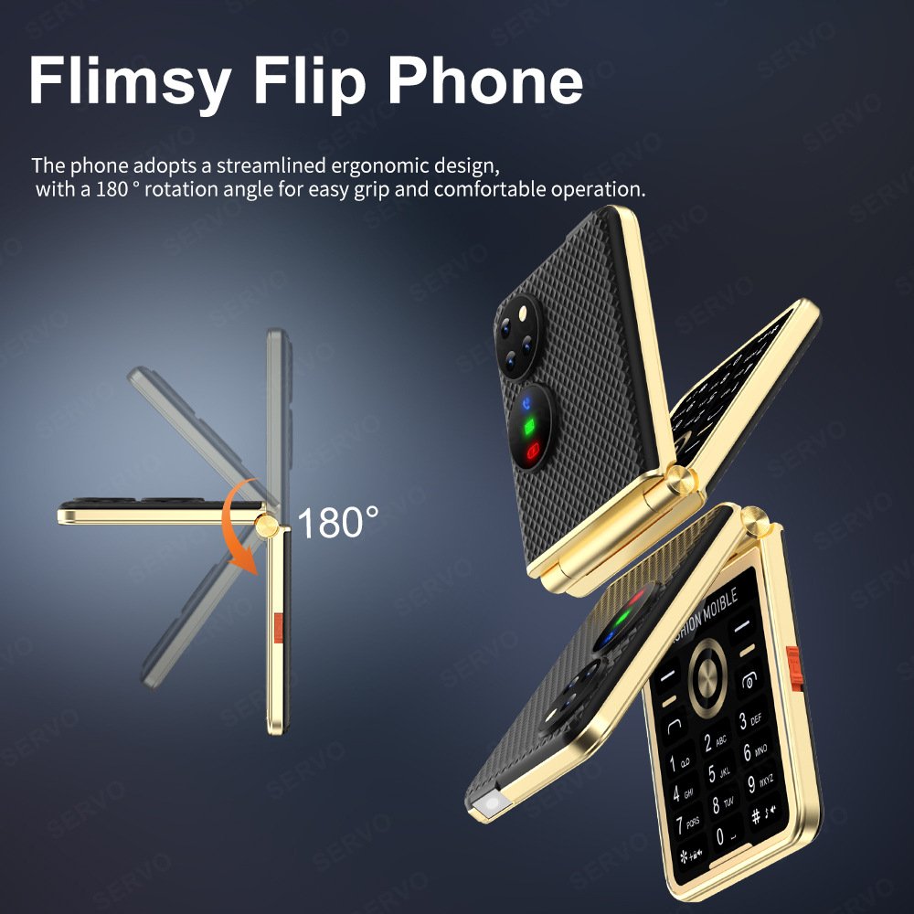 Cross border foreign trade elderly mobile phone folding function machine flip cover straight plate elderly phone backup machine