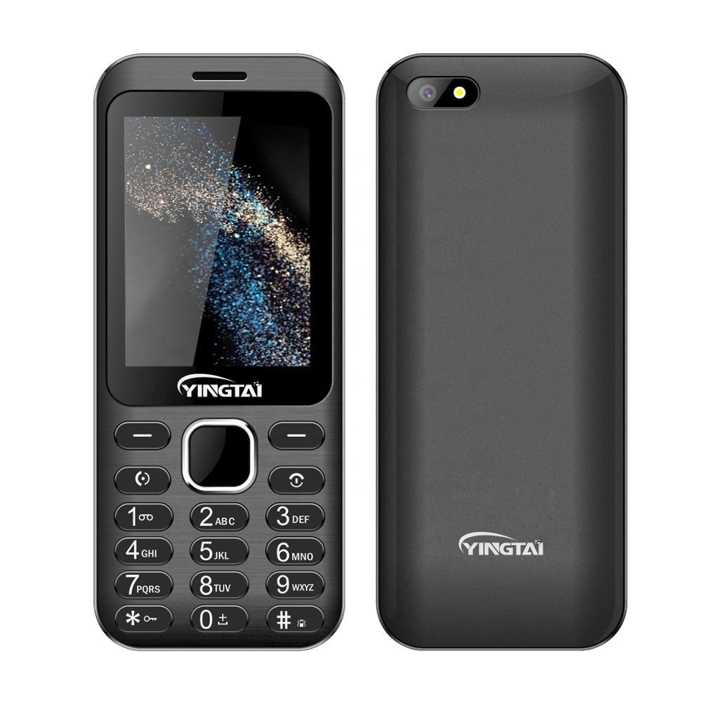 2019 YINGTAI product 2.8 inch metal frame feature mobile phone GSM/WCDMA basic telefon