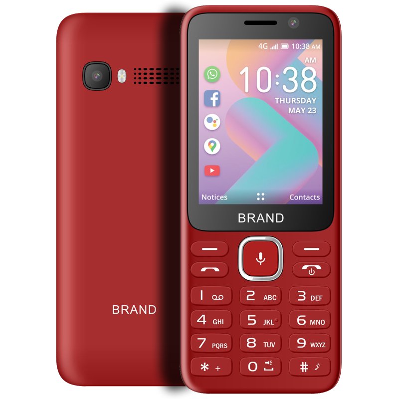 New Product K28 2.8 inch color screen Kaios 4g keypad mobile phones with GPS, facebook