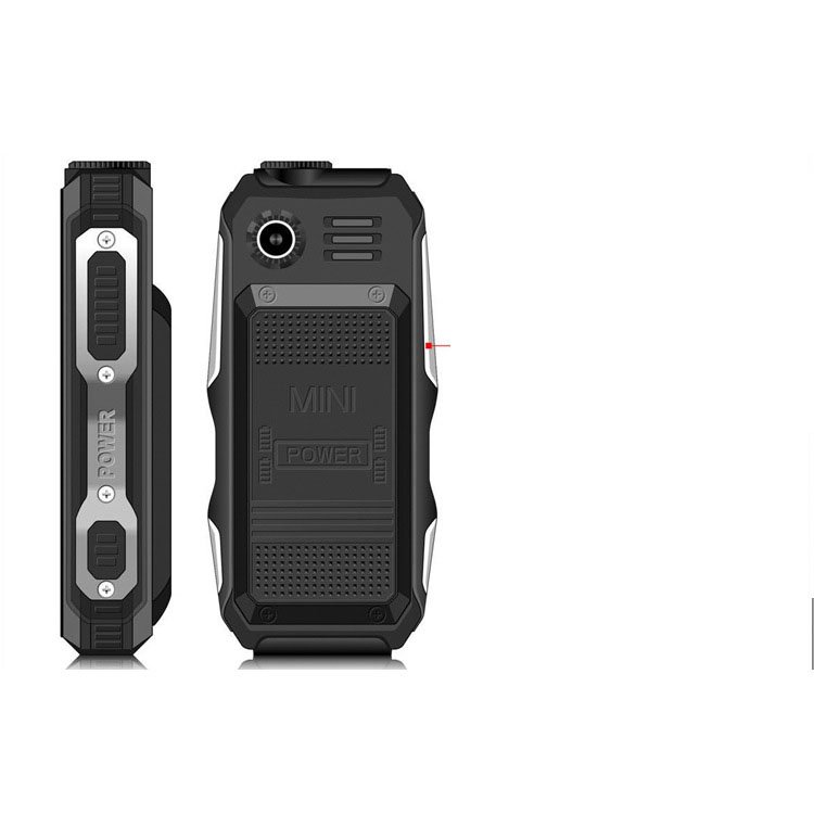 Wholesale Rugged Triple Proofing Big Button Mobile Phone Waterproof Shockproof Dustproof Cell Phone for The Old