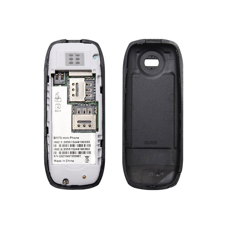 Hot BM70 Duos Tiny Small Dual SIM Cheap Mini Keypad Mobile Phone
