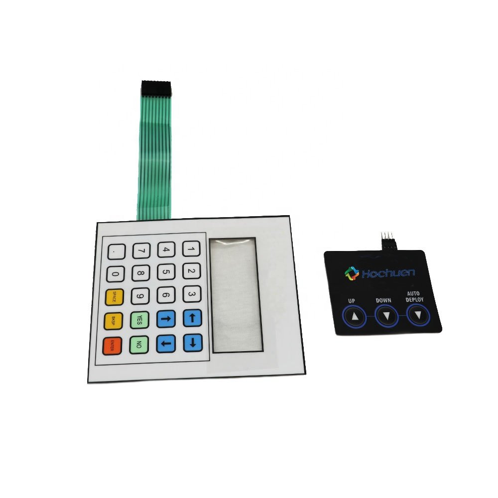 Wholesale OEM Design Small Large Membrane Keyboard PC Lexan Label Switch Membrane for Medical Equipment