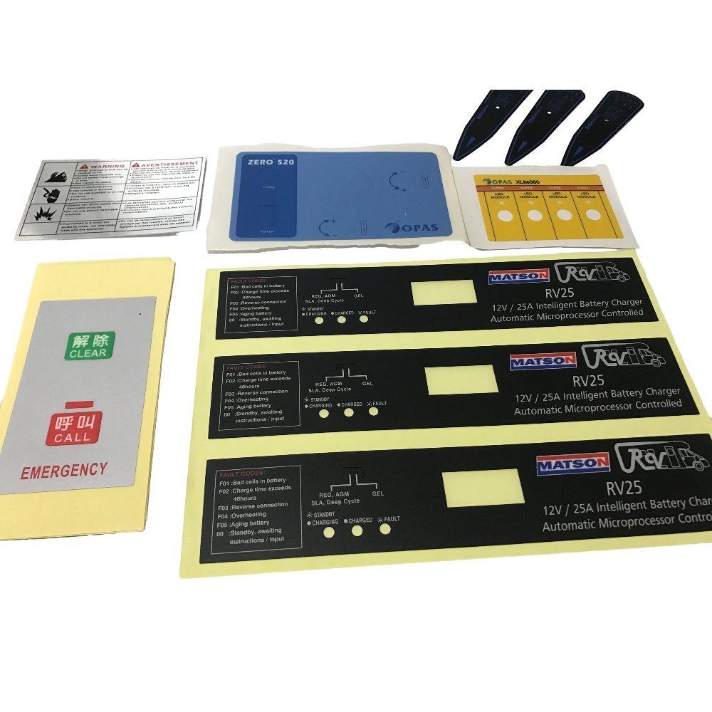 Custom Waterproof Keypad Keyboard Button Panel Membrane Switch