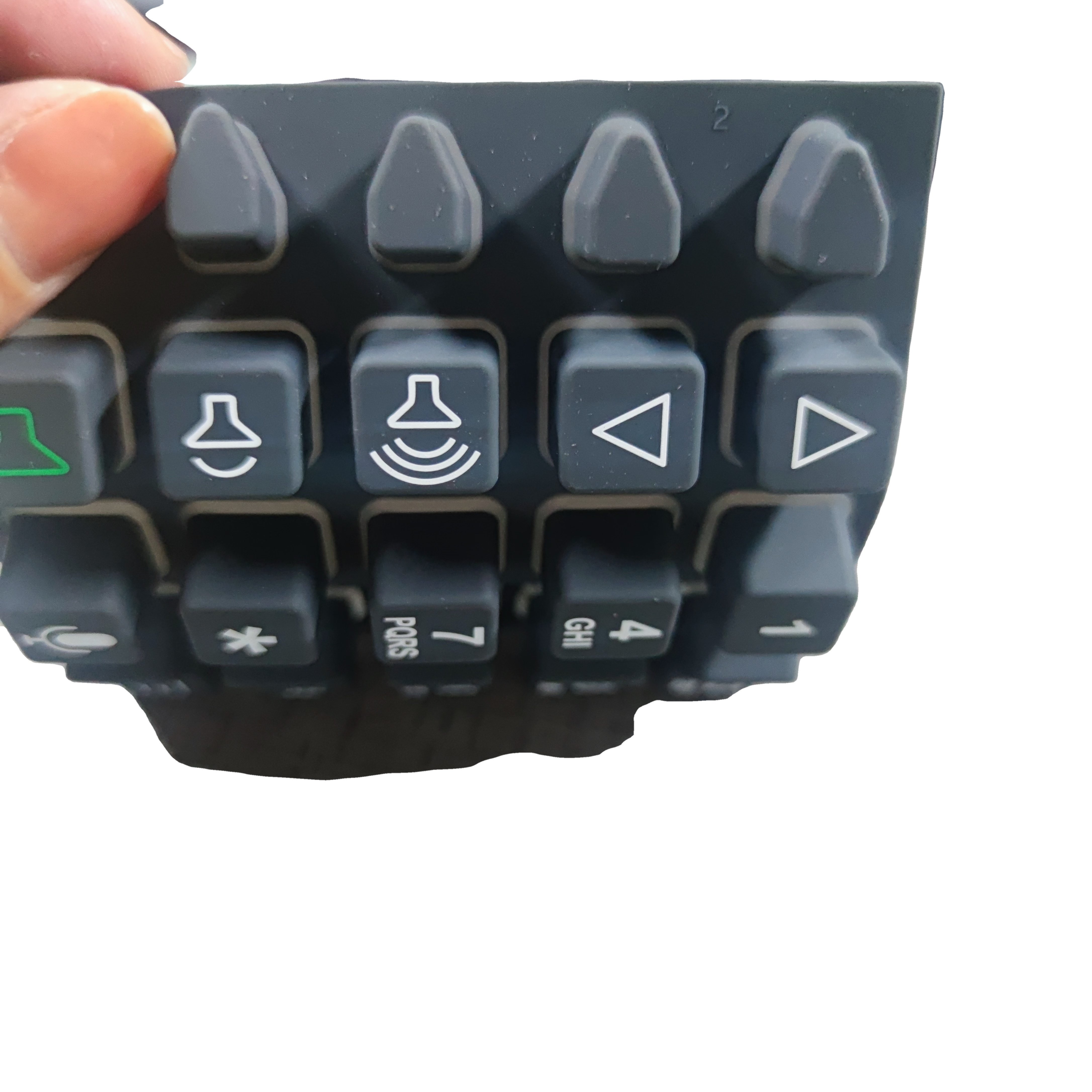 Customized OEM Push Buttons Electronic Keypad Screen Printing Home Appliance Silicone Keyboard Membrane Switch Keyboard