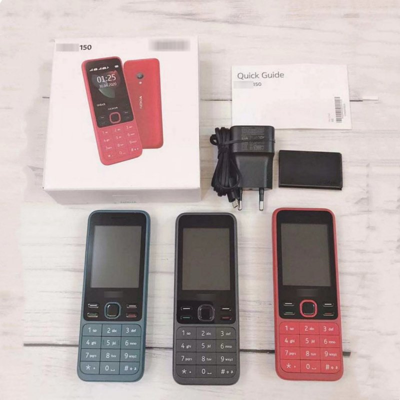 150 2020 2G Feature Phone Non-intelligent Dual-SIM Card Keypad Seniors Phone