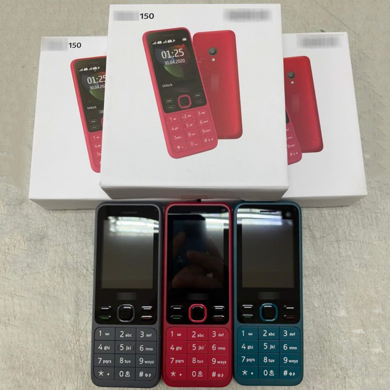 150 2020 2G Feature Phone Non-intelligent Dual-SIM Card Keypad Seniors Phone