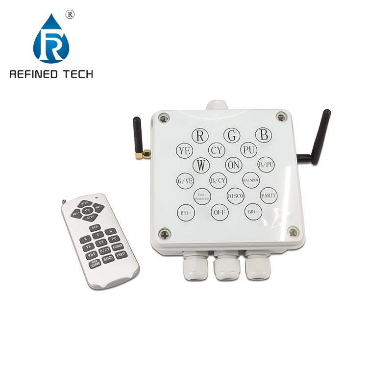 Refined 350W LED Pool Light 3 in 1 Mobile Phone Remote Controller and Touch Panel Control WiFi Control System for Pool Lights