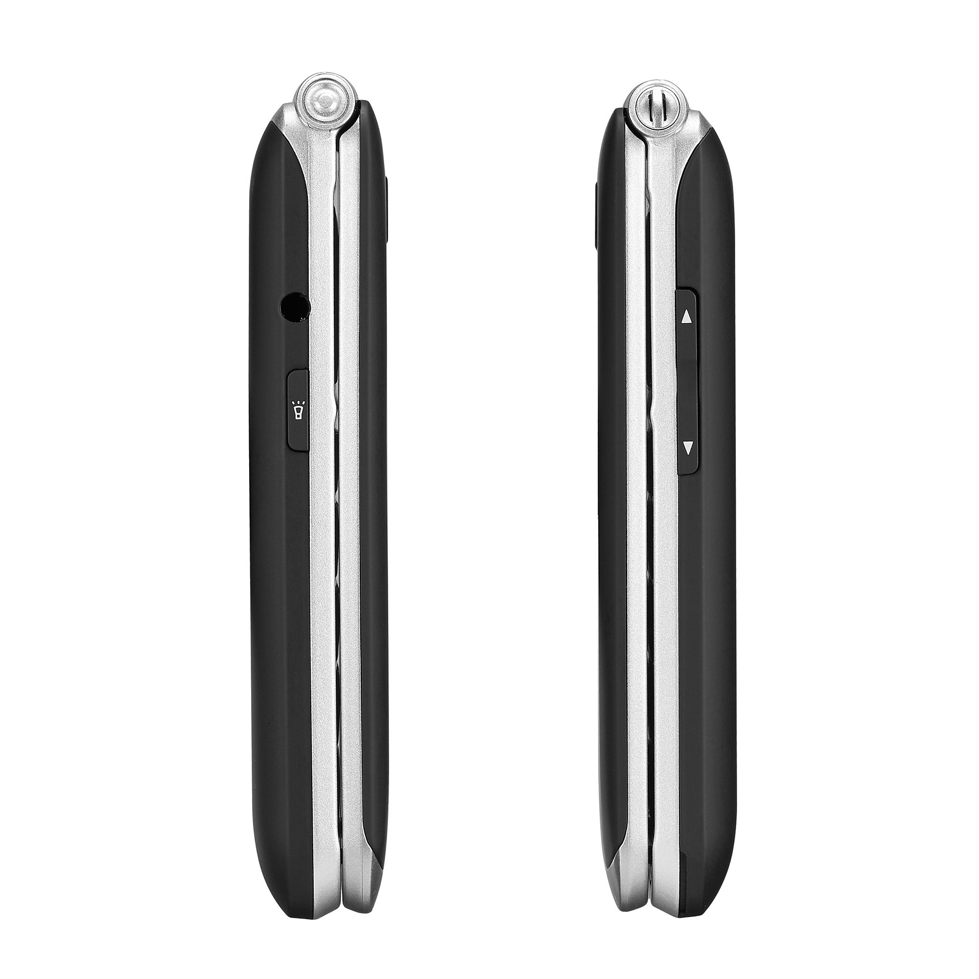 Factory OEM 2.8" flip senior mobile phones easy cell phones for elder people with dual screen