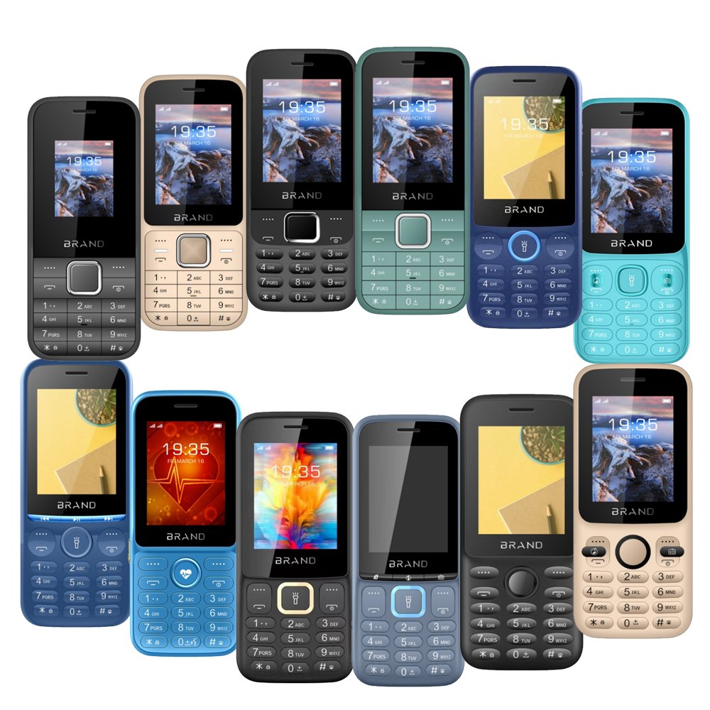 Oem quad four 4 sim mobile phone custom 4sim quad four sim card feature mobile phones