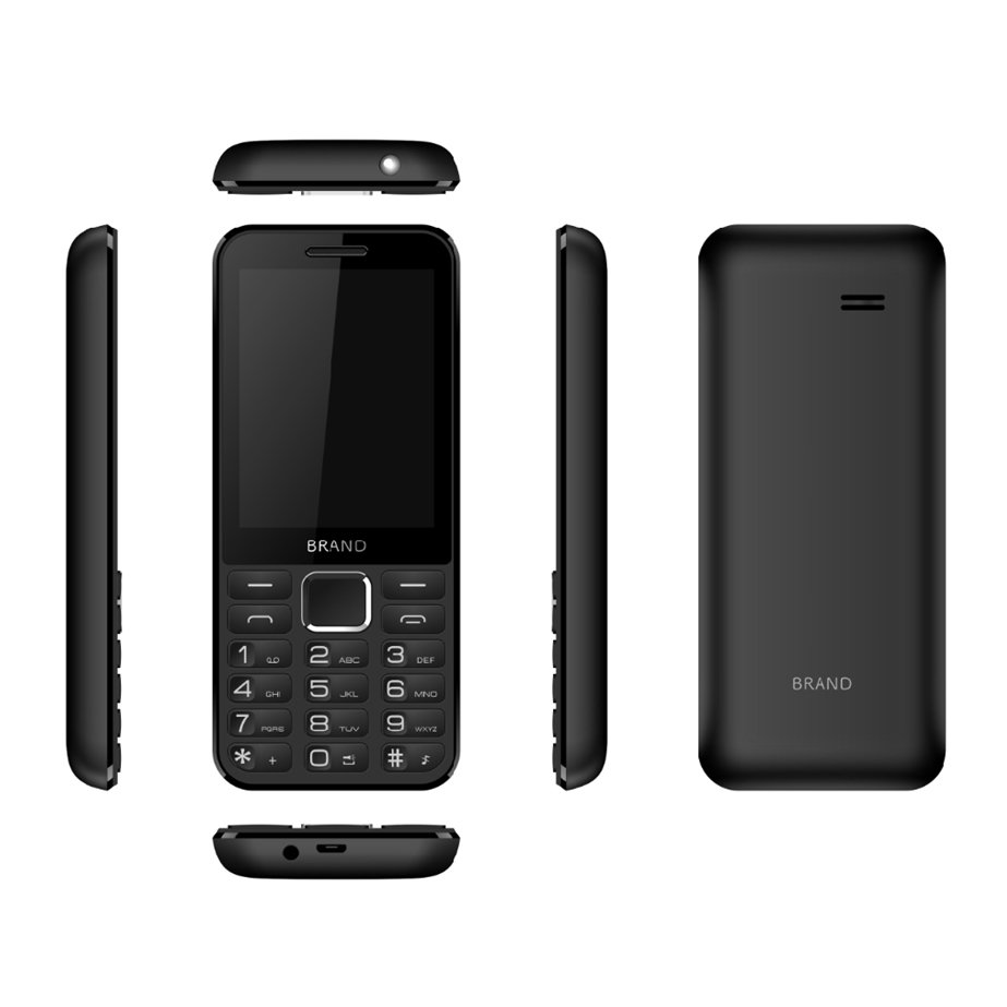 Oem 4G Volte Keyboard Phones With Hotspot Android Mobile Custom Unlocked Button 4G Keypad Android Phone