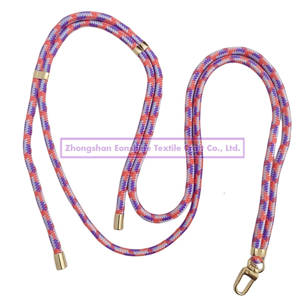 Adjustable Universal Mobile Phone Straps Shoulder 6mm Rope Strap Cross Body Cell Phone Lanyard