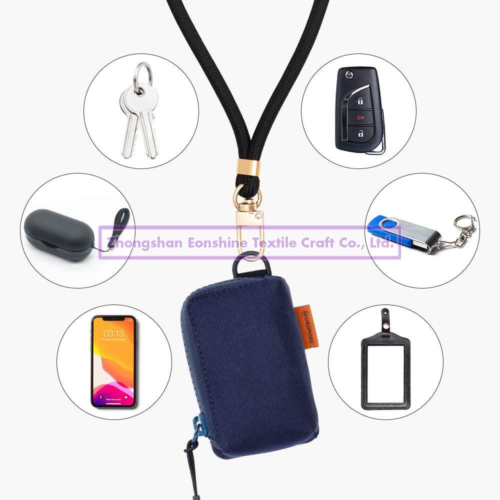 Adjustable Universal Mobile Phone Straps Shoulder 6mm Rope Strap Cross Body Cell Phone Lanyard