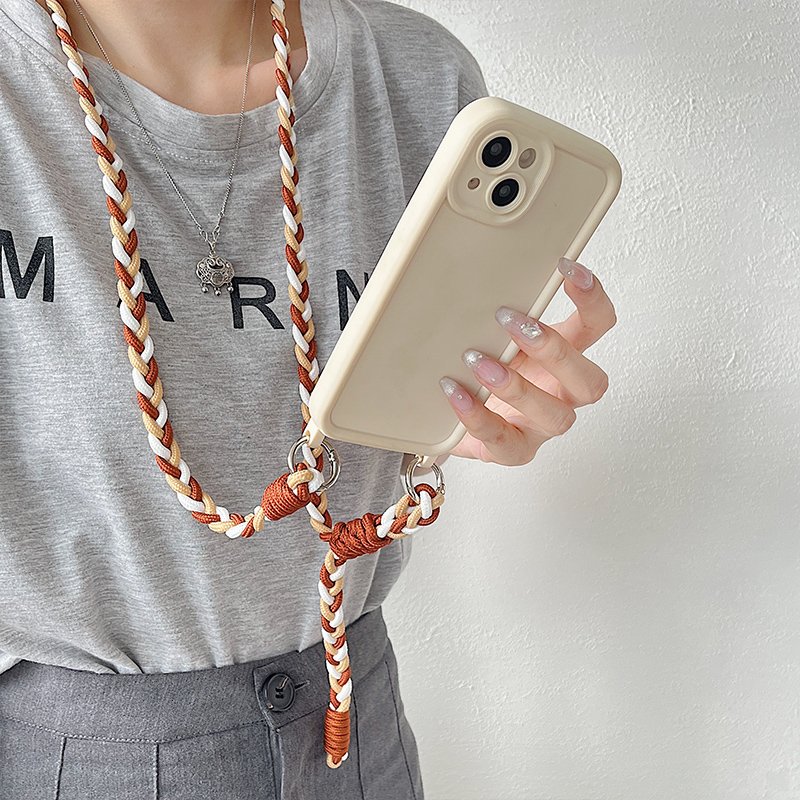 Crossbody Phone Lanyard for Most Smartphones Adjustable Mobile Phone Lanyard crossbody can hold headphones, keys, wallet