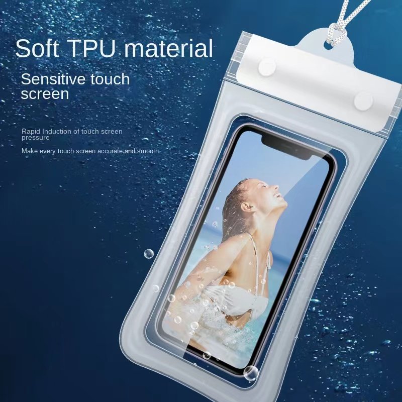 Wholesale Strong sealing and transparent Waterproof Mobile Phone Bags For Iphone For Samsung ,Water Adventure phone case