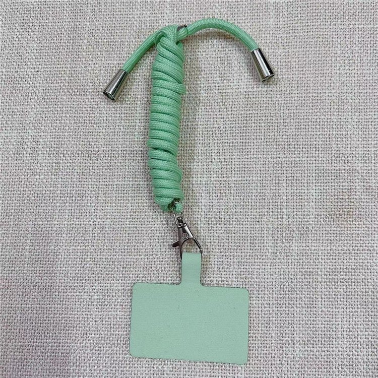 Wholesale Woven Polyester Mobile Phone Lanyards Crossbody Chain Strap Accessory for Bag Phone Charms