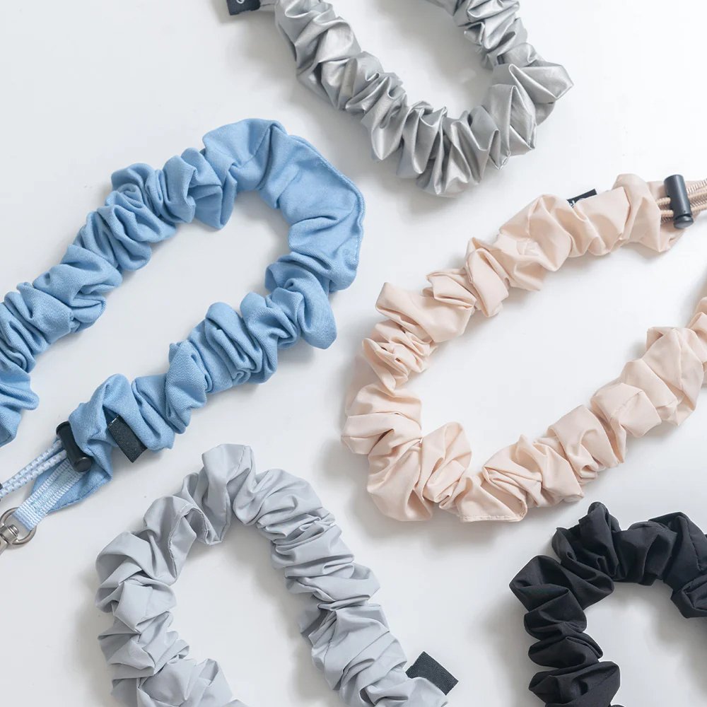 New elastic ring lanyard shoulder strap mobile phone wrist strap bag with wrinkled shape lightweight design multi-purpose use