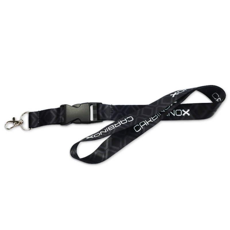 Custom adjustable fabric lanyard printing design cell phone lanyard personalizado neck id card holder lanyard