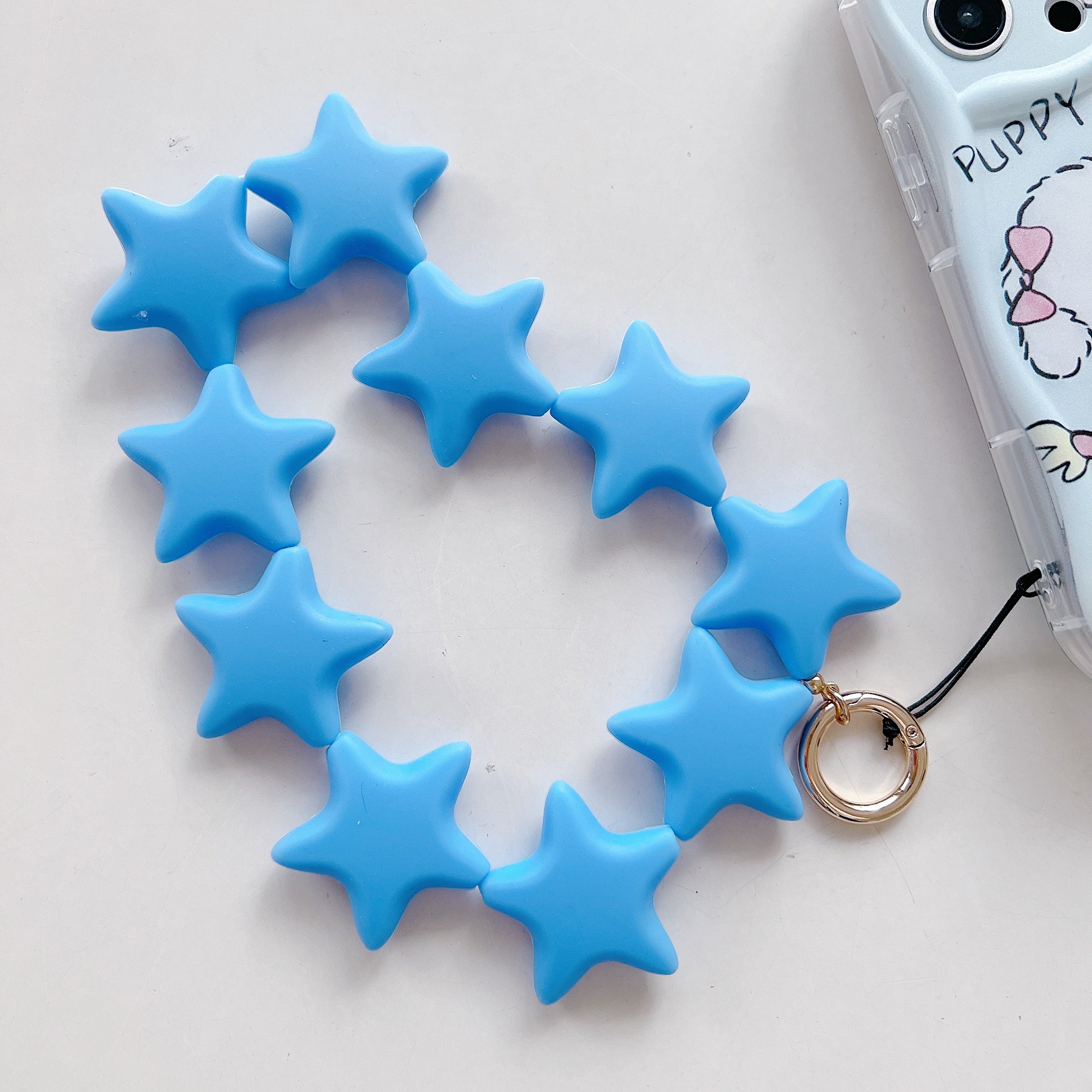 2024 New Chain Mobile Phone Chain Mobile Phone Lanyard Original Men's and Women's High-value Silicone Grade Keychain