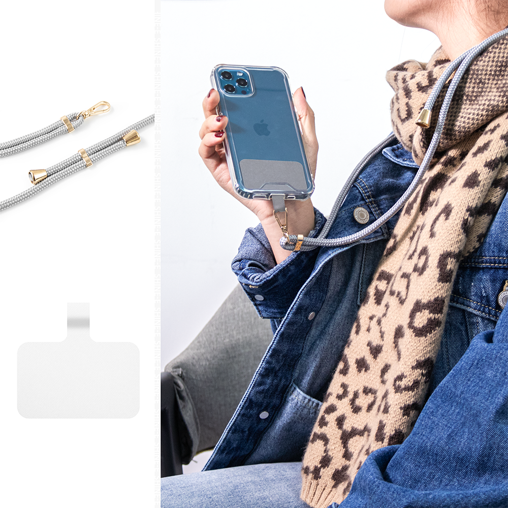 Mobile Phone Accessories Universal Crossbody Necklace Strap Patch Tab Lasso Tether Cell Mobile Smartphone Phone Case Lanyard
