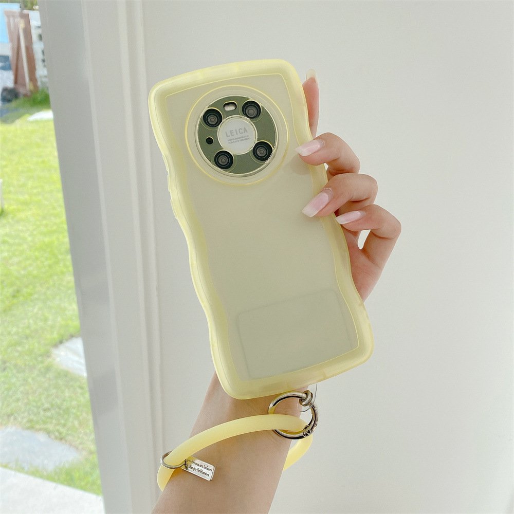 Universal Hanging Ring for Mobile Phone Soft Silicone Lanyard Strap Anti-Lost Bracelet for iPhone Xiaomi Samsung Keychain