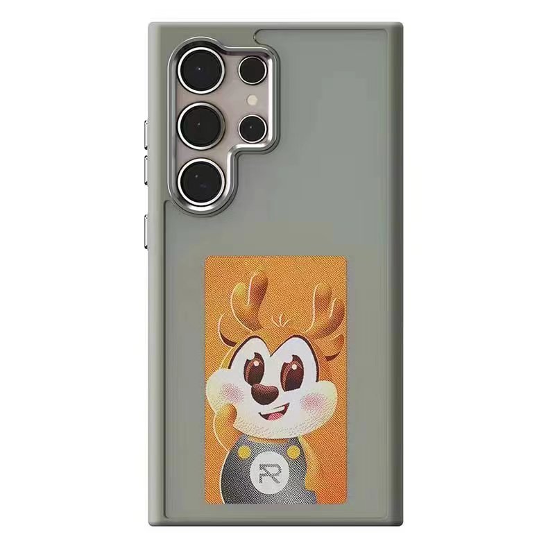 2024 New Upgrade 4 colors ink Screen Phone Case For Samsung S23 Ultra/S24 Ultra NFC Custom Fashion Smart DIY Picture Phone Cover