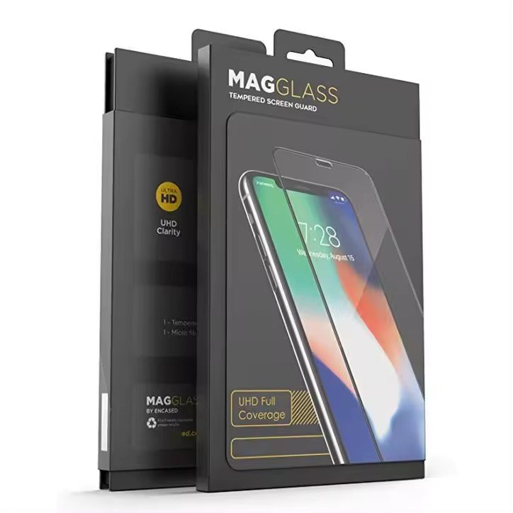 Tempered Glass Screen Protector Packaging Mobile Phone Guard Film Packaging Neutral Mobile Phone Glass Envelope Box Cattle Card