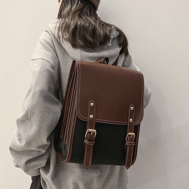 2024 New Large-capacity Student Class Backpack College Style Japanese Backpack