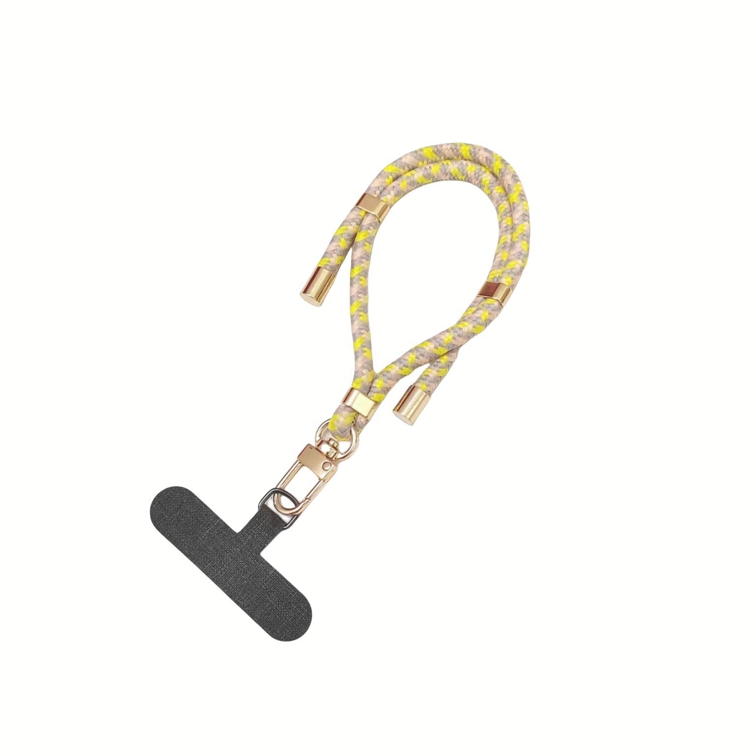 Mobile Phone Accessories high quality adjustable polyester pp nylon short camera wrist strap lanyard for earphone case wallet