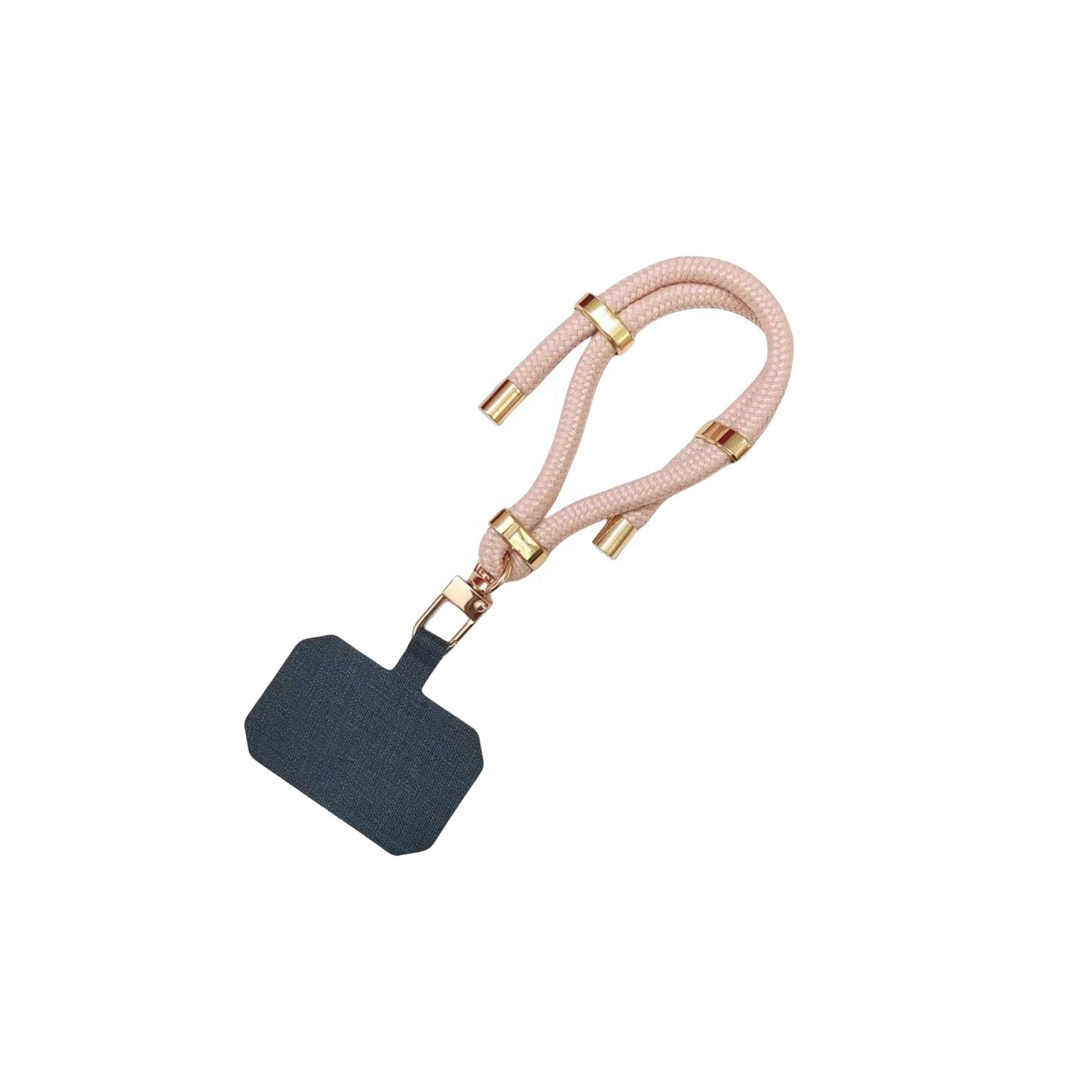 Mobile Phone Accessories high quality adjustable polyester pp nylon short camera wrist strap lanyard for earphone case wallet