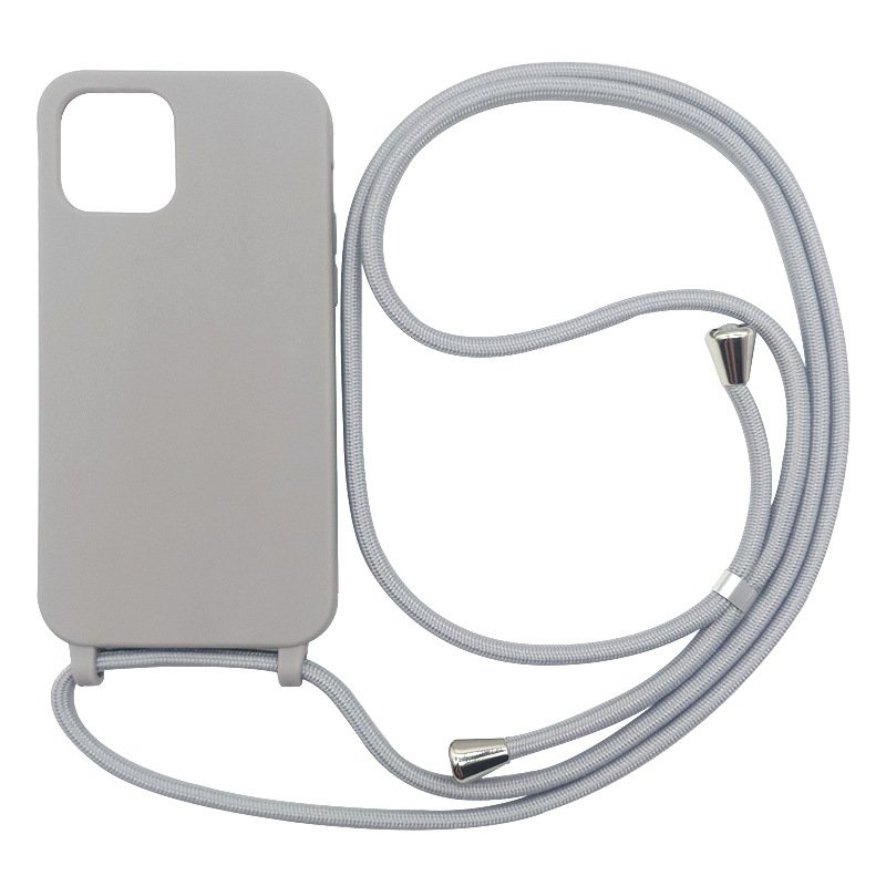 Best Selling Colorful Sport Lanyard Mobile Phone Shockproof Case for iPhone 16 Pro Max Candy Color Thickened Anti-fall