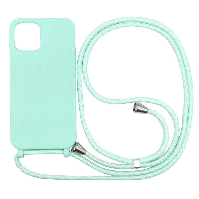 Best Selling Colorful Sport Lanyard Mobile Phone Shockproof Case for iPhone 16 Pro Max Candy Color Thickened Anti-fall